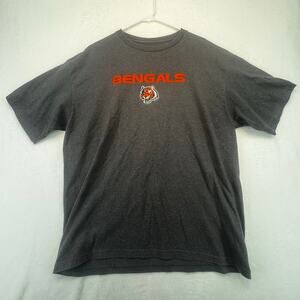 NFL Team Apparel Cincinnati Bengals Graphic T-Shirt Size XL
